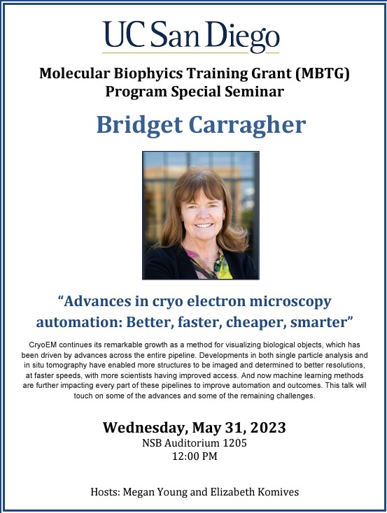 bridget carragher seminar flyer